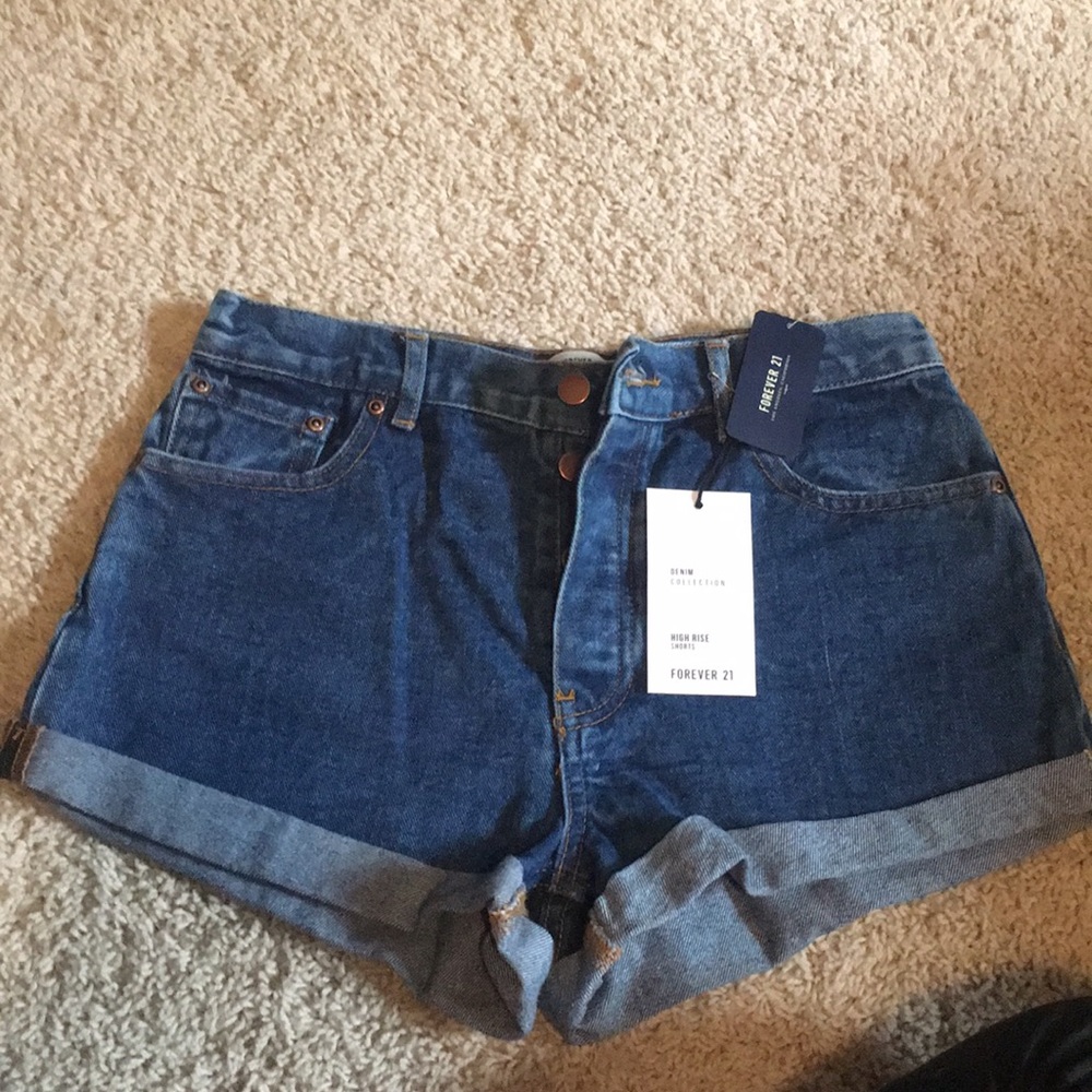 BRAND NEW jean shorts